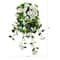 29" UV Resistant Artificial Geranium Hanging Plants, 2ct.